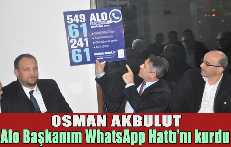 Alo Bakanm WhatsApp Hatt Hazr.