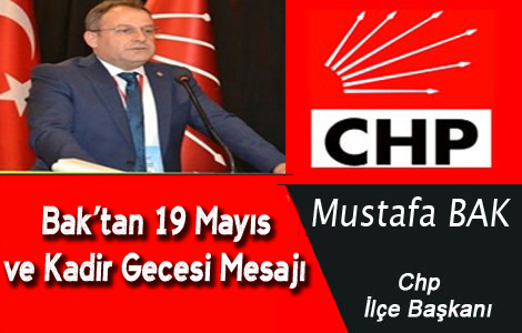 BAK'TAN 19 MAYIS MESAJI