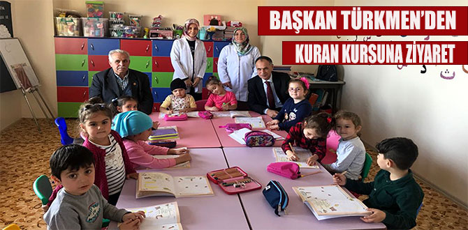 Bakan'dan Kuran Kursuna Ziyaret

