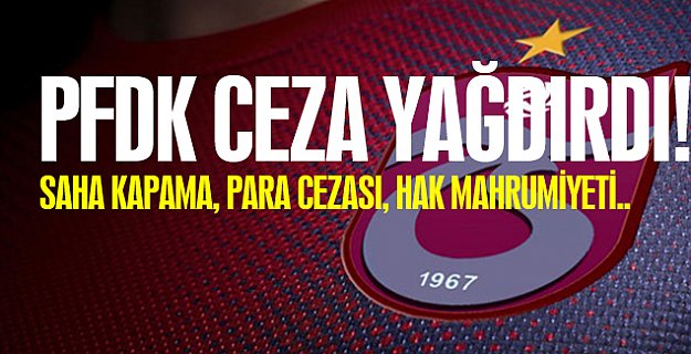 PFDK Trabzonspor'a ceza yadrd 