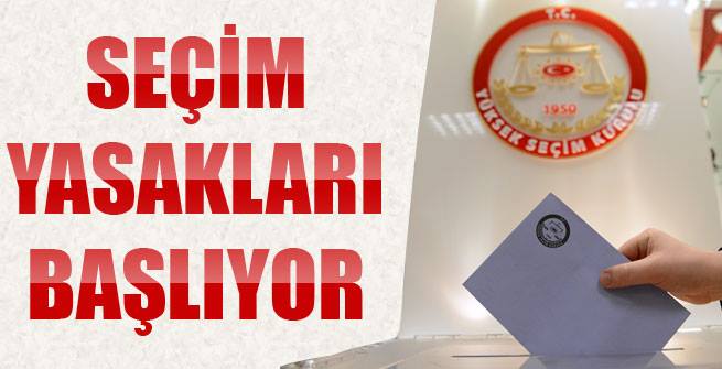 Seim yasaklar balyor
