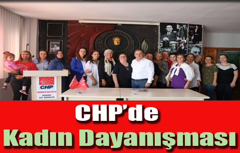 Akçaabat CHP'de Kadın Dayanışması