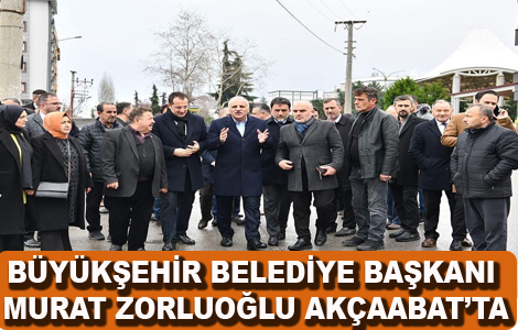 Bakan Zorluolu Akaabat'ta
