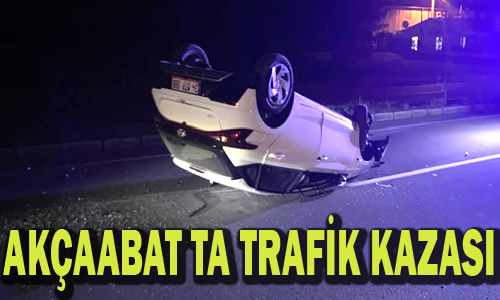 Trabzonda Korkun Kaza!