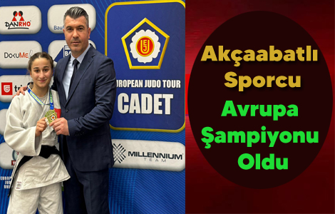 Ya�mur Y�lmazt�rk Avrupa �ampiyonu oldu