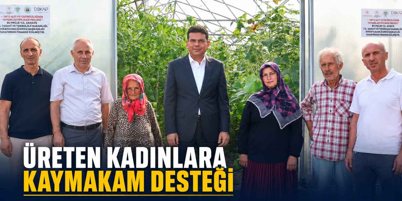 �reten Kad�nlara Kaymakam Deste�i

