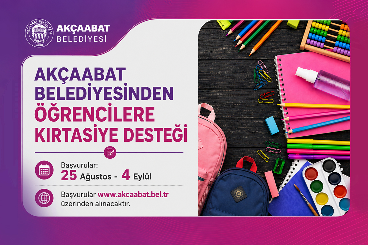 AK�AABAT BELED�YES�NDEN ��RENC�LERE KIRTAS�YE DESTE��