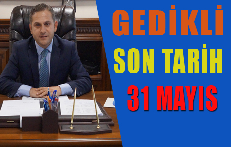 Gedikli'dan uyar geldi! 
