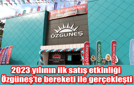 2023 ylnn ilk sat etkinlii zgnete bereketi ile gerekleti

