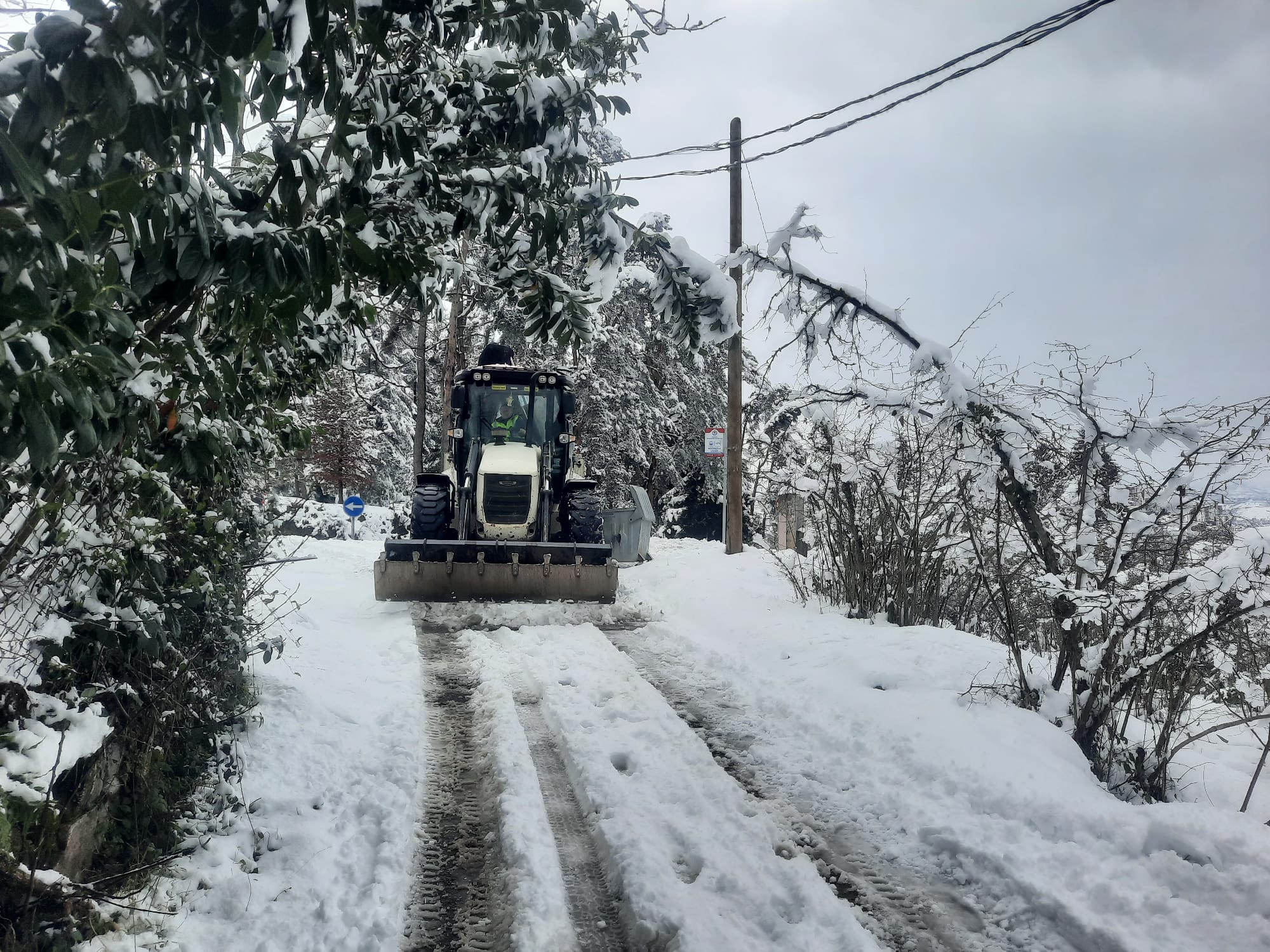 228 MAHALLE YOLU ULAŞIMA AÇILDI
