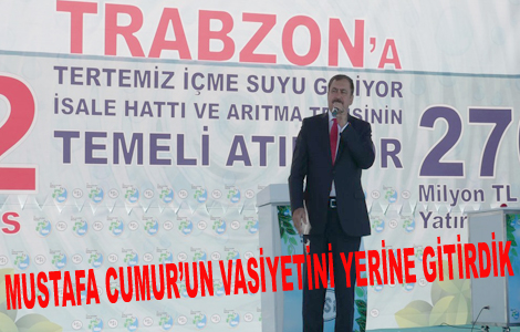 270 milyonluk 12 yatrm Trabzona hayrl olsun


