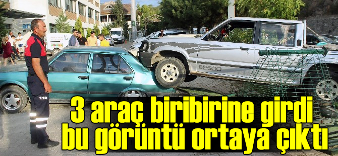 3 Ara Biribirine Girdi Bu Grnt Ortaya kt
