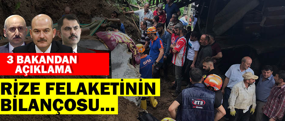 3 Bakandan açıklama!