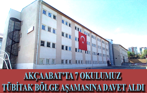 7 OKULUMUZ TÜBİTAK BÖLGE AŞAMASINA DAVET ALDI
