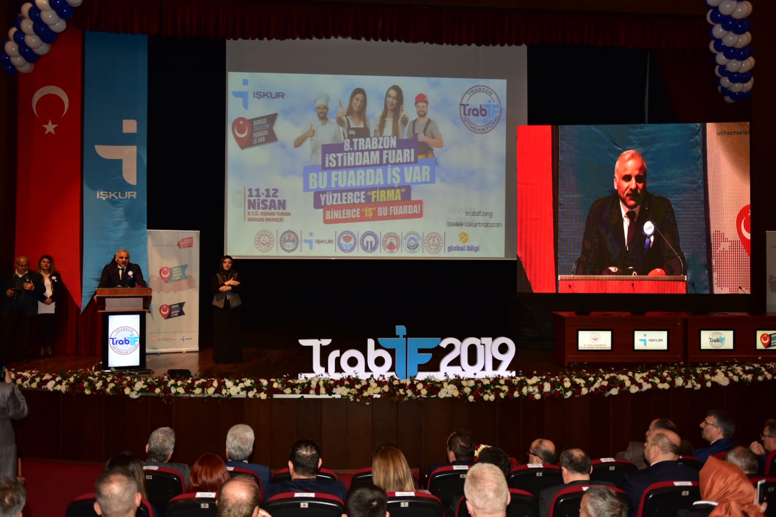 8. TRABZON İSTİHDAM FUARI KAPILARINI AÇTI