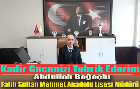 Abdullah Hoca'dan Kadir Gecesi Kutlamas
