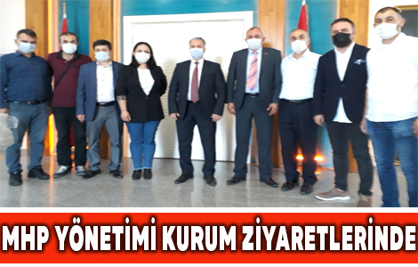 ADEM ÇELİK VE YÖNETİMİ KURUM ZİYARETLERİNDE