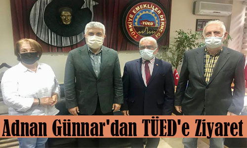 Adnan Günnar'dan TÜED'e Ziyaret