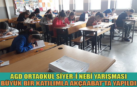 AGD ORTAOKUL SYER- NEB YARIMASI BYK BR KATILIMLA AKAABATTA YAPILDI


