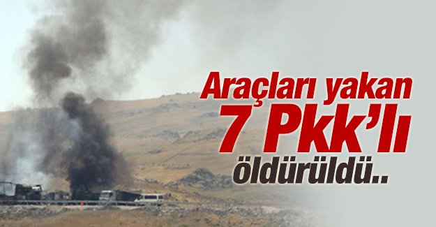 Ar'da yol kesen terristler ldrld 