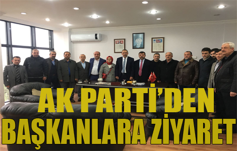 AK PART BAKANLARI ZYARET ETT.


