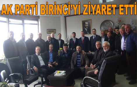Ak Parti Birinciyi Ziyaret Etti.
