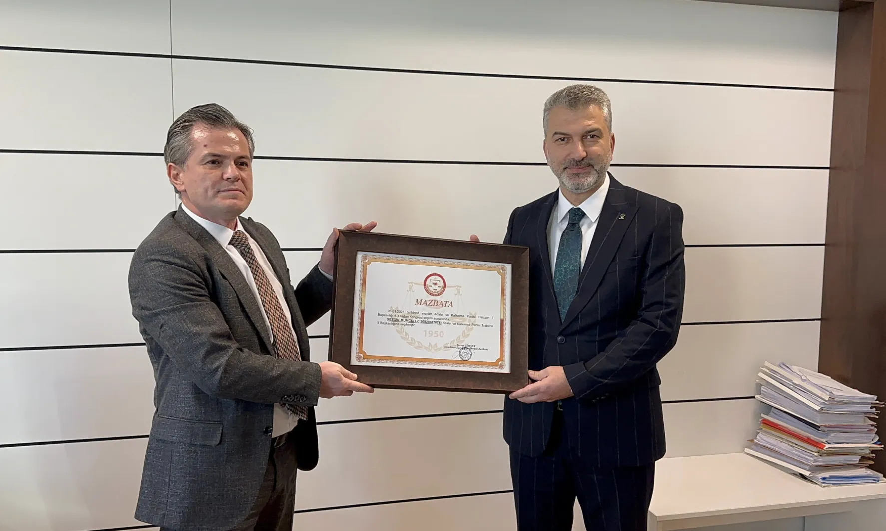 AK Parti İl Başkanı Mumcu’dan mazbata töreninde flaş sözler!