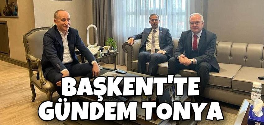 AK Parti Trabzon Milletvekili Salih CORA, TOK Bakan mer Bulut ve Milli Eitim Bakan Mahmut ZER ve ileri Bakan Sleyman SOYLUyu ziyaret etti.

