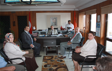 Ak partiden Karayolarına Ziyaret