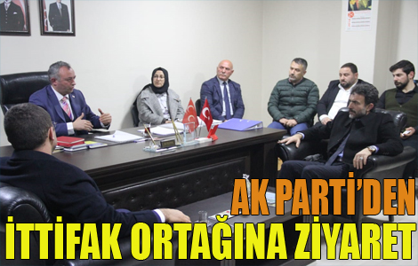 AK PARTİ'DEN MHP'YE ZİYARET