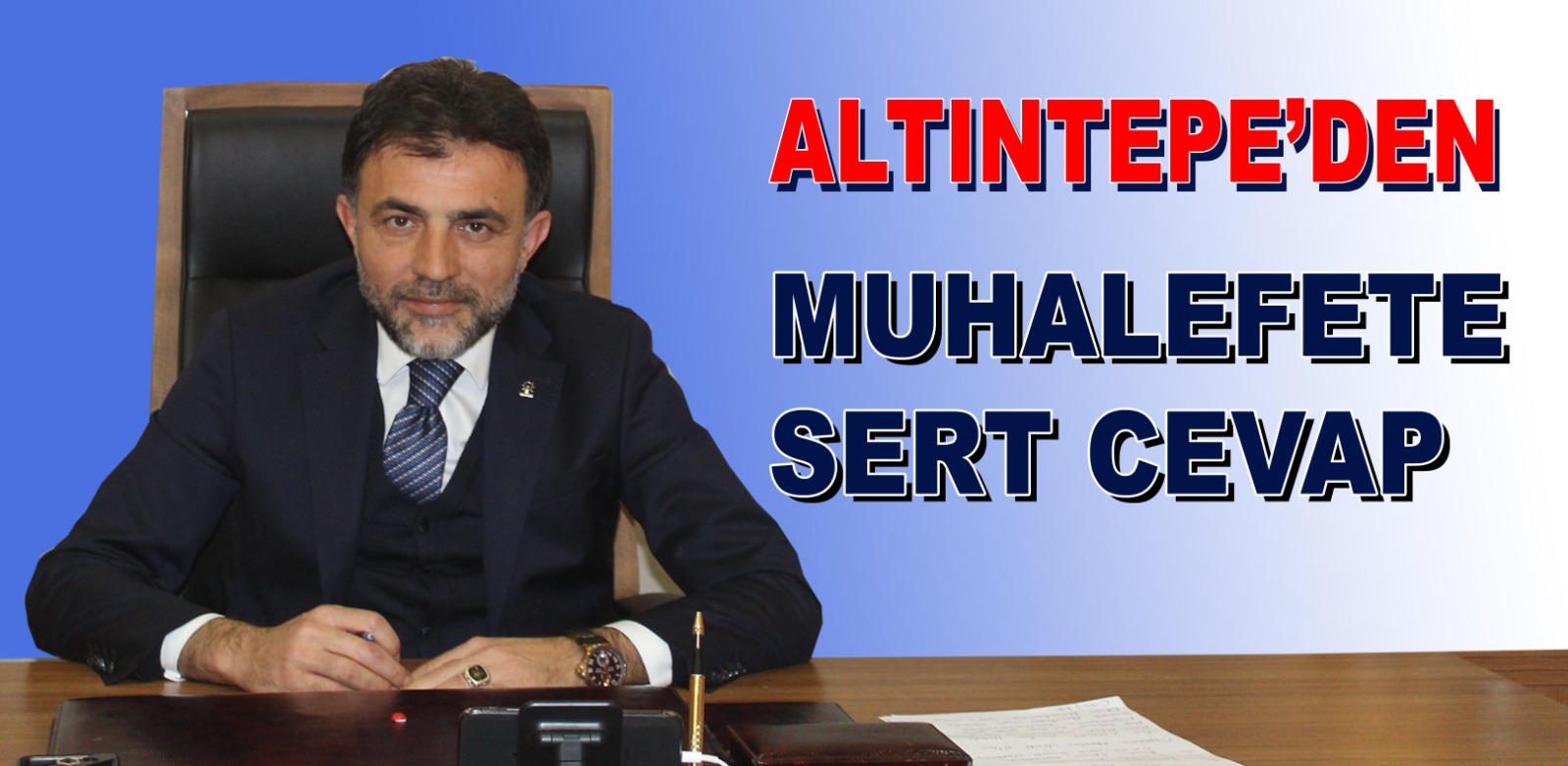 AK PART'DEN MUHALEFETE SERT CEVAP
