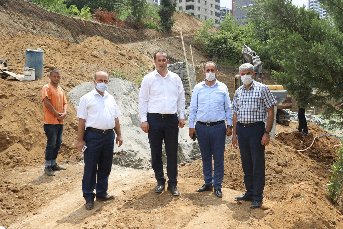 AKÇAABAT BELEDİYESİ HİZMETTE DUR DURAK BİLMİYOR