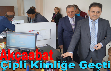 Akçaabat çipli kimliğe geçti.

