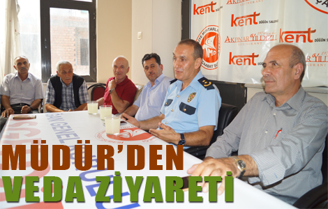 Akçaabat Emniyet Müdürü Veda Ediyor.