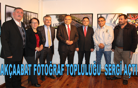Akçaabat fotoğraf topluluğu Sergi açtı