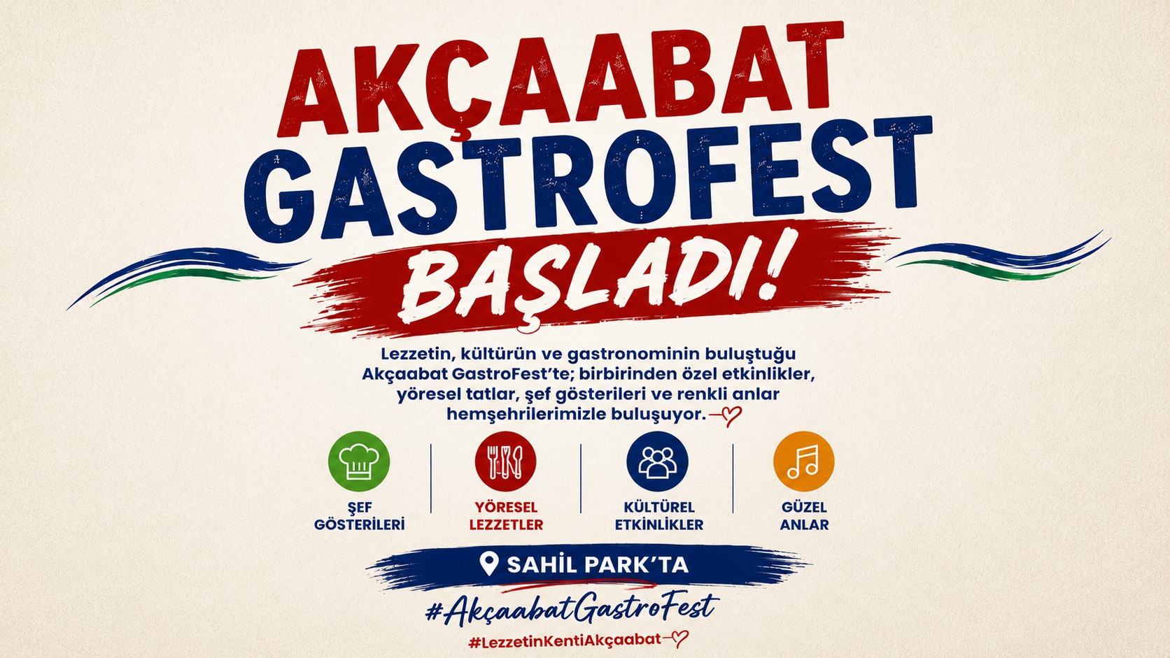 AKÇAABAT GASTROFEST BAŞLADI