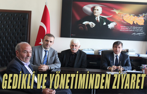 Akçaabat muhtarlar derneği yönetiminden ziyaret