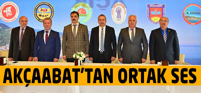 AKÇAABAT ORTAK SES VERDİ