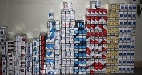 Akçaabat’ta 6 bin 280 paket kaçak sigara yakalandı