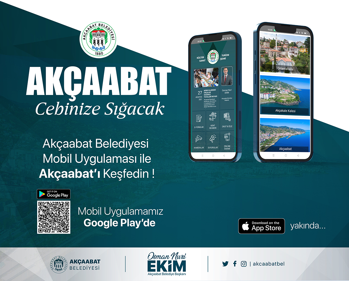 AKAABATA DAR HER EY AKAABAT BELEDYES MOBL UYGULAMASINDA