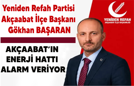AKÇAABAT’IN ENERJİ HATTI ALARM VERİYOR