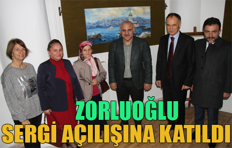 Akaabat'n Sakl Renkleri Adl Resim Sergisi Ald

