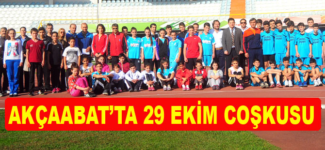 Akçaabat'ta Cumhuriyet Coşkusu