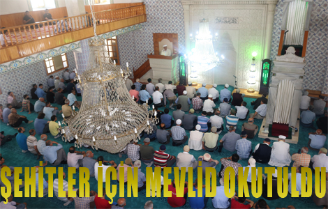 Akçaabat’ta Demokrasi Şehitleri İçin Mevlid Okutuldu