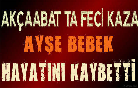 Akaabat'ta Feci Kaza
