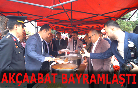 AKAABATTA GELENEKSEL BAYRAMLAMA TREN YAPILDI