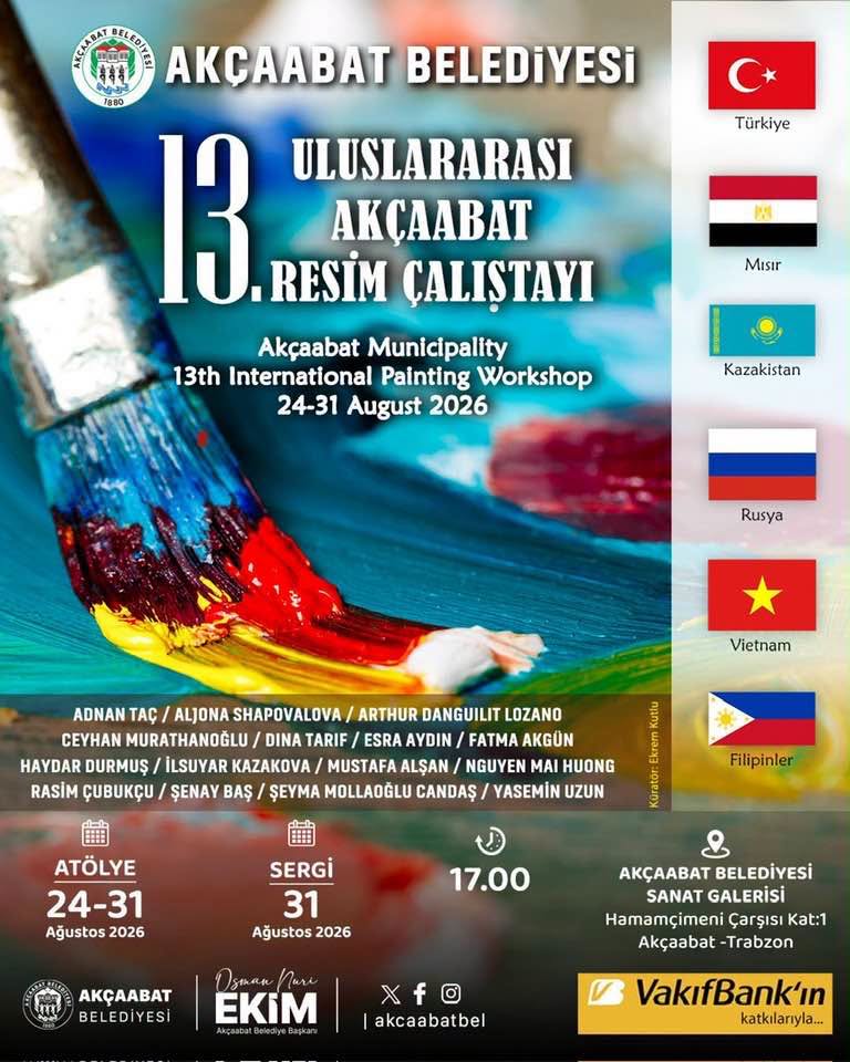 AKÇAABAT’TA ULUSLARARASI ETKİNLİKLER DEVAM EDİYOR…