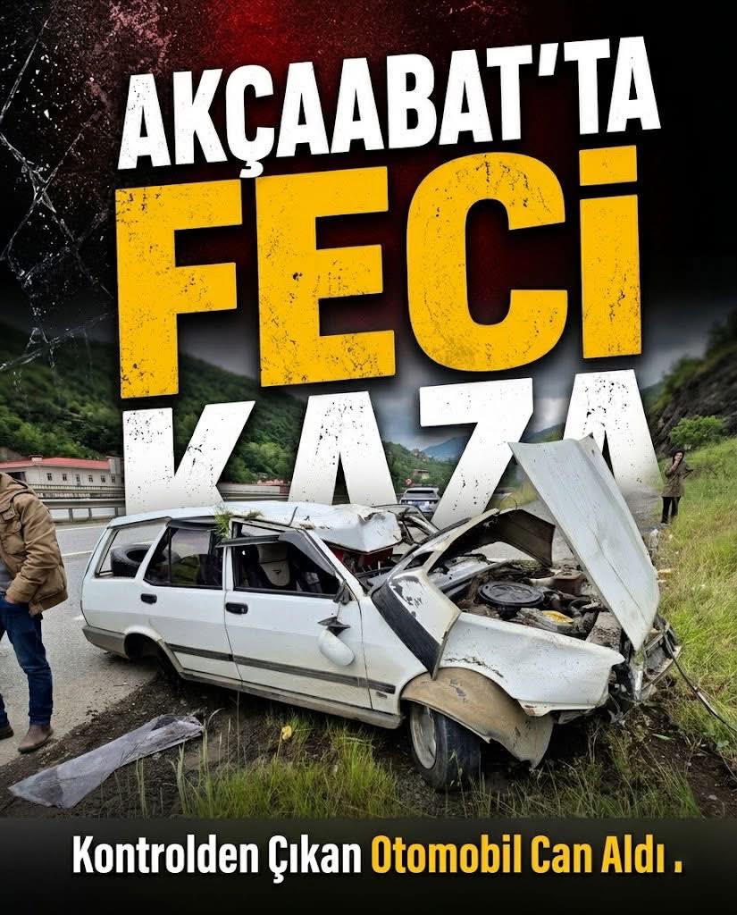 AKÇAABAT'TAKİ FECİ KAZADAN ACI HABER