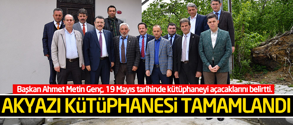 Akyaz Ktphanesi tamamland 