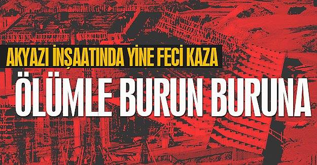 Akyaz Stad'nda feci kaza